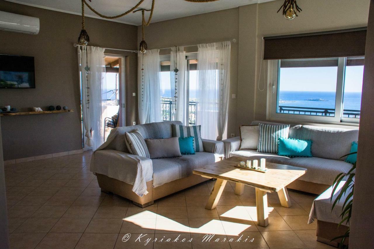 La Casa Del Vitsi Apartment Palaiochora Bagian luar foto